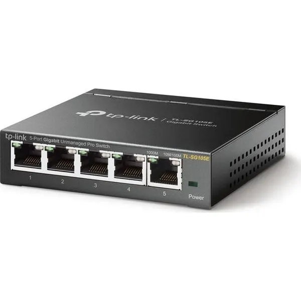 TP Link 1000Mbps 5 Port Network Switch - Grey | TL-SG105E