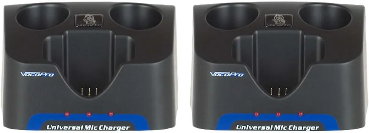 VocoPro UHF-5805-10 Professional Rechargeable 4-Channel UHF Wireless Handheld Mic System