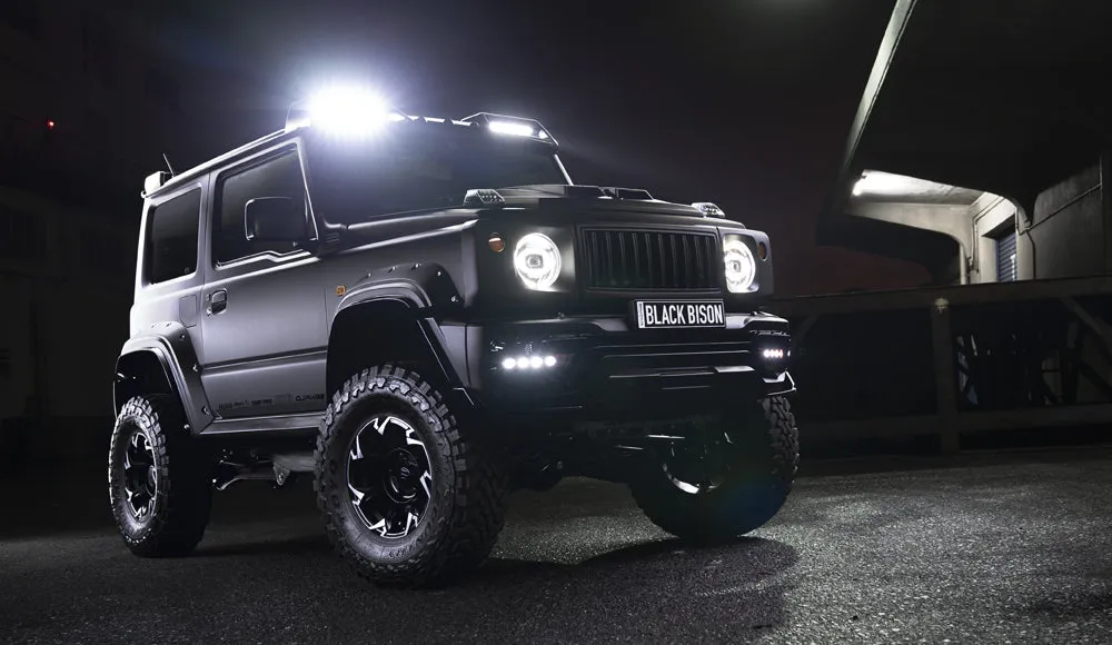 WALD Black Bison LED Projector Headlights for Suzuki Jimny / Sierra