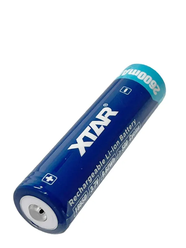 XTAR 18650 Rechargeable Li-ion Battery 2600mAh